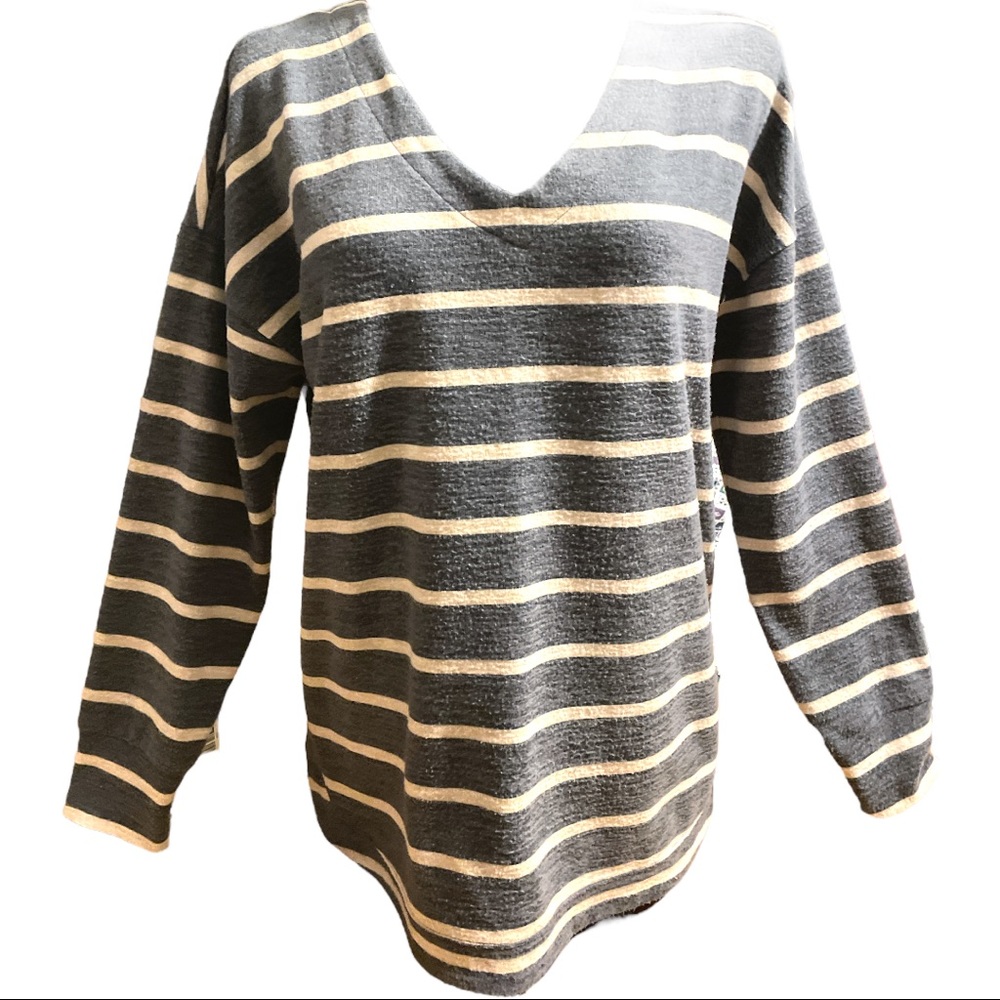 Grey Crew Neck Sweater
